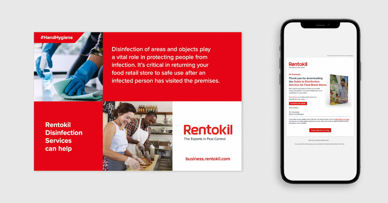 Rentokil Campaign message