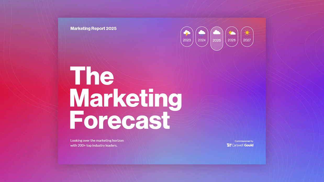 The Carswell Gould Marketing Forecast 2025